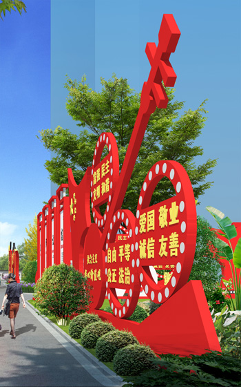 黨建文化墻設(shè)計(jì)為何莊重、有文化底蘊(yùn)？